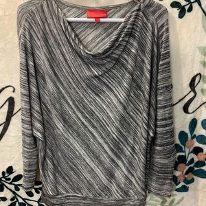 Cowl Neck 3/4 Sleeve Blouse
